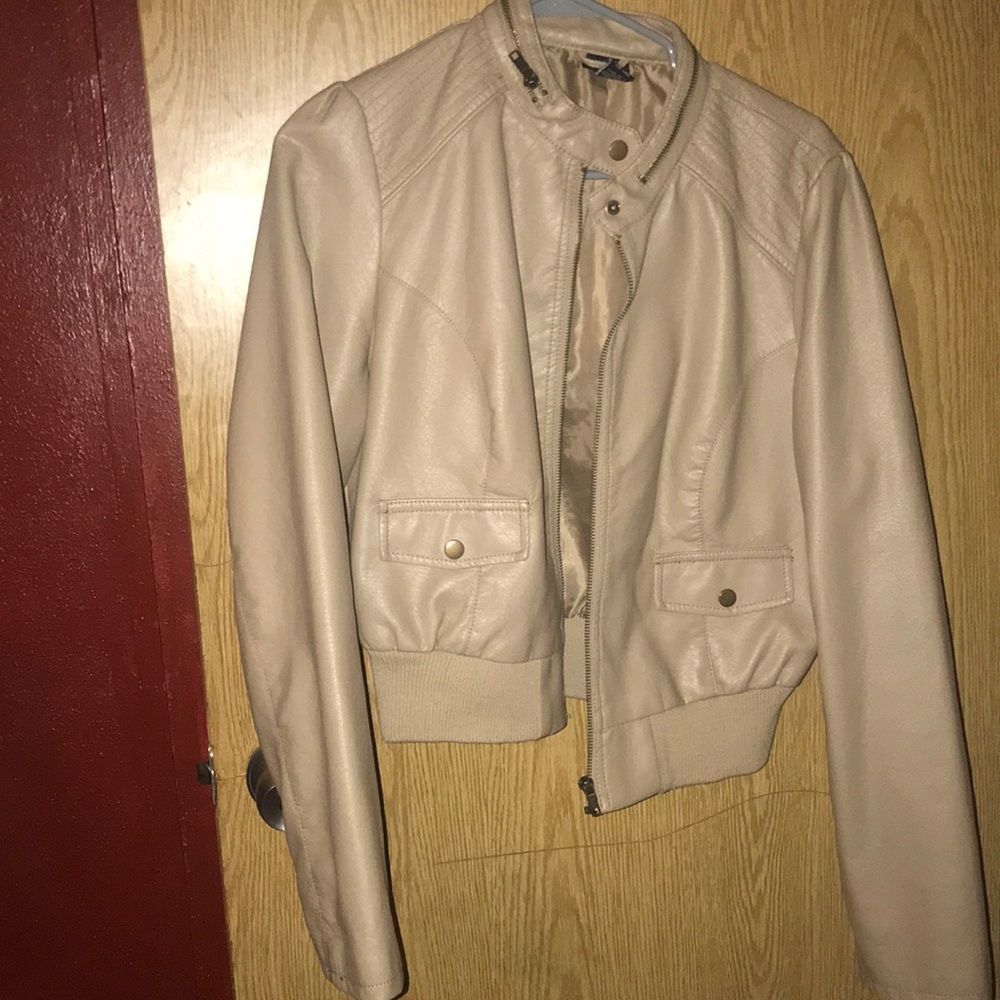 Leather jacket